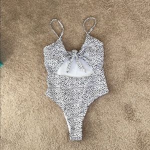 One Piece Cut Out Bathing Suit